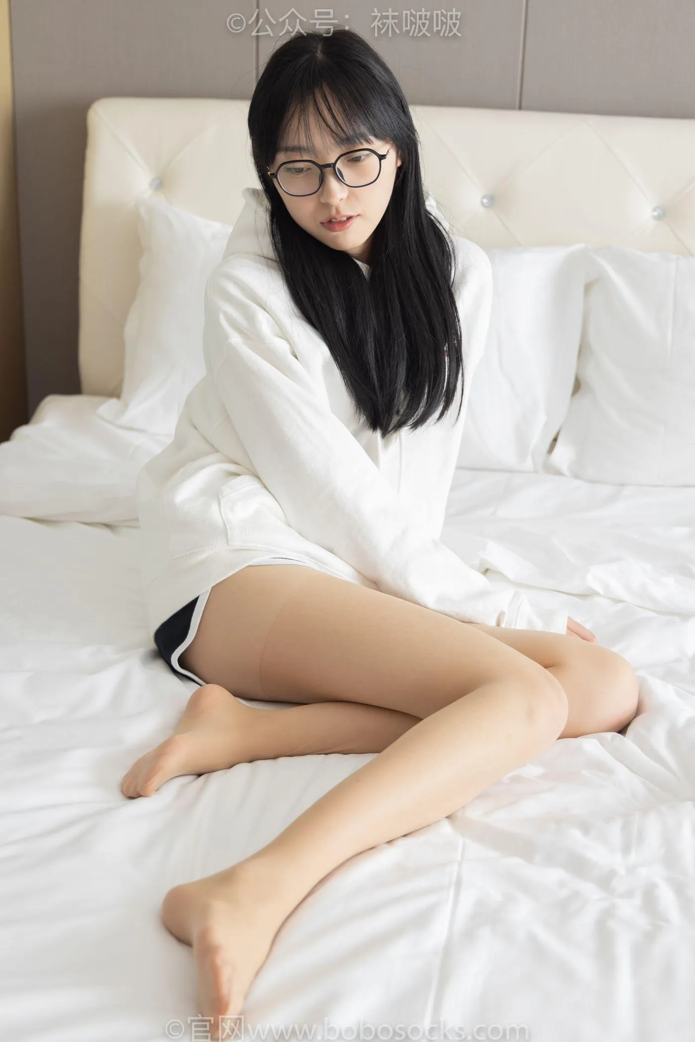 [BoBoSocks袜啵啵]NO.058 稚予-贝壳头、肉丝 [143P]插图5